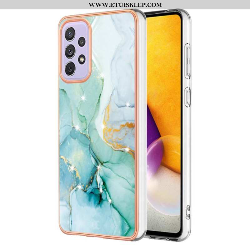 Etui do Samsung Galaxy A13 Silikonowy Elastyczny Marmur
